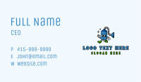 Vacuum Cleaner Janitorial Business Card Image Preview