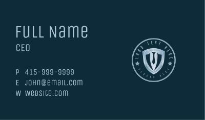 Businessman Suit Tie Business Card Image Preview