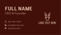 Deer House Property  Business Card Image Preview