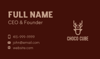 Deer House Property  Business Card Image Preview