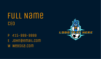Soccer Varsity Rooster Business Card Image Preview