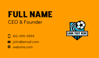 Soccer Football Varsity League Business Card Image Preview