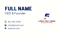 American Eagle Airline Letter S Business Card Image Preview