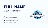 Car Wash Polisher Detailing Business Card Image Preview