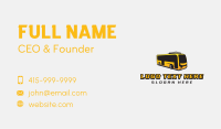Travel Tour Bus Business Card Image Preview