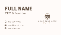 Dog Puppy Badge Business Card Image Preview