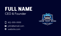 Car Auto Wash Maintenance Business Card Preview