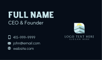 Corporate Building Sunrise Business Card Image Preview