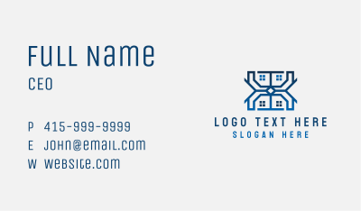 House Roofing Architect Business Card Image Preview