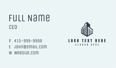 Real Estate Building Property Business Card Image Preview