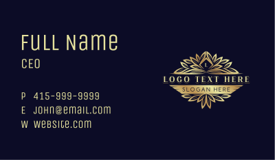 Premium Ornament Floral Business Card Image Preview