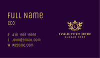Luxury Pegasus Shield  Business Card Image Preview