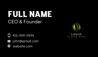 Mental Health Leaf Business Card Image Preview