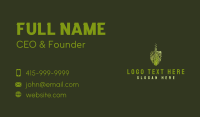 Grass Shovel Landscaping Business Card Design