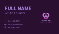 Charity Welfare Volunteer Business Card Image Preview