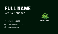  Leaf Lawn Landscaping Business Card Design