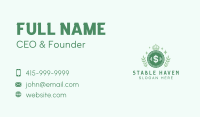 Laurel Money Lending Business Card Design