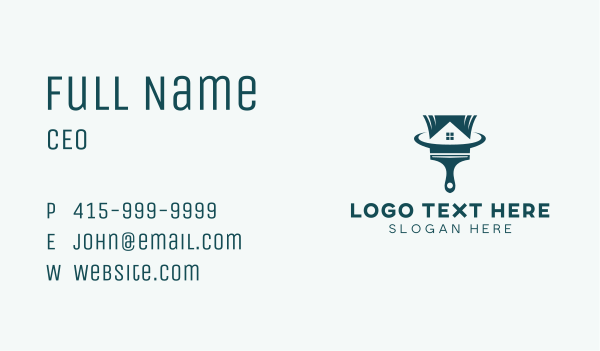 House Painter Handyman  Business Card Design Image Preview