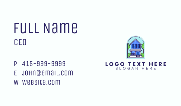 Residential House Realty Business Card Design Image Preview