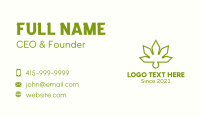 Hemp Leaf Oil Business Card Image Preview