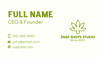Hemp Leaf Oil Business Card Image Preview
