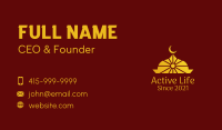 Islamic Moon Temple Business Card Image Preview