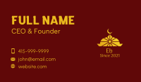 Islamic Moon Temple Business Card Image Preview