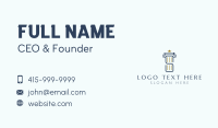 Column Pillar Letter S Business Card Image Preview