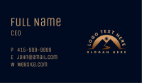 Mountain Travel Hiking Business Card Image Preview