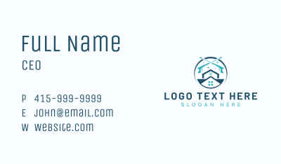 Pressure Washing Maintenance Cleaning Business Card Image Preview