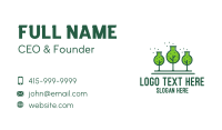 Green Lab Forest Business Card Image Preview