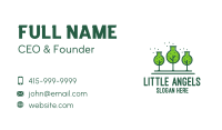 Green Lab Forest Business Card Image Preview