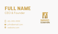 Tower Building Real Estate Business Card Design