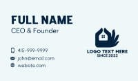 Hand House Realtor  Business Card Image Preview