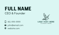 Aviary Christian Dove Business Card Preview