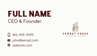 Home Architect Construction Business Card Design