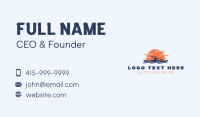 Kayak Water Sports League Business Card Preview