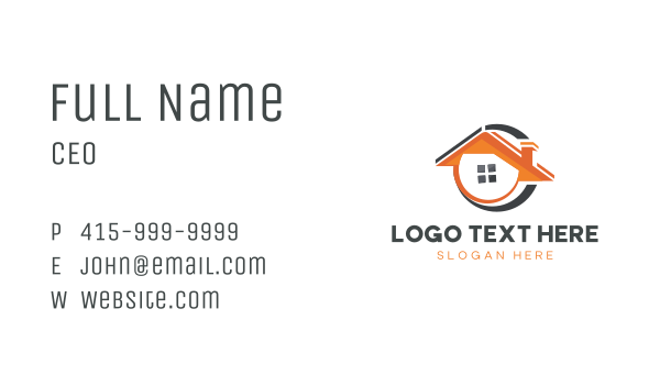 House Real Estate Residence Business Card Design Image Preview