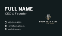 Gentleman Razor Barbershop Business Card Preview