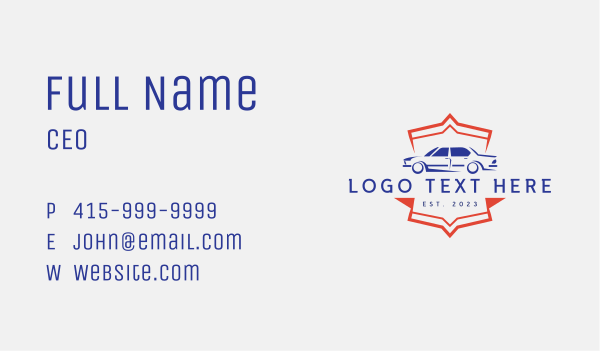 Car Repair Mechanic Business Card Design Image Preview