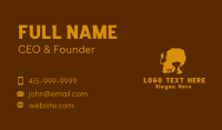 Wild Lion Cub  Business Card Image Preview