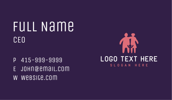 Family Parenthood Organization Business Card Design Image Preview