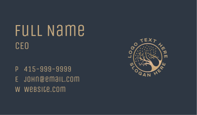Tree Nature Park Business Card Image Preview