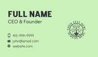 Landscaper Lawn Shovel Business Card Preview