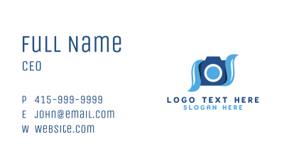 Water Proof Camera Business Card Image Preview