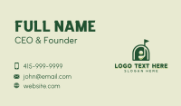 Golfing Varsity Competition Business Card Preview