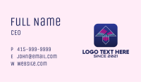 Modern Digital Stocks Arrow Business Card Image Preview