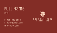 Devil Evil Creature Business Card Image Preview