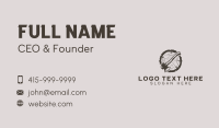 Wood Axe Woodwork Business Card Image Preview
