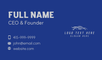 Sports Car Race Business Card Preview